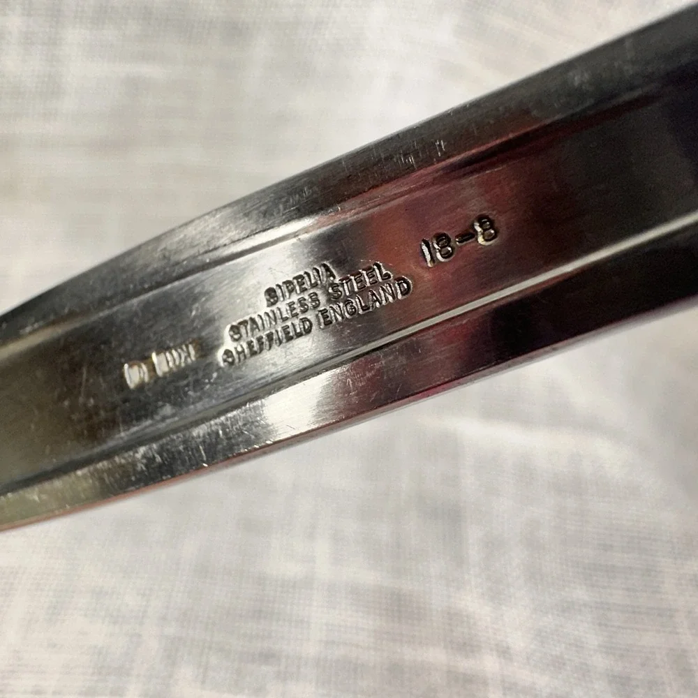 Sipelia Sheffield England Stainless Steel Cream Sauce Ladle‎ Spoon Replacement